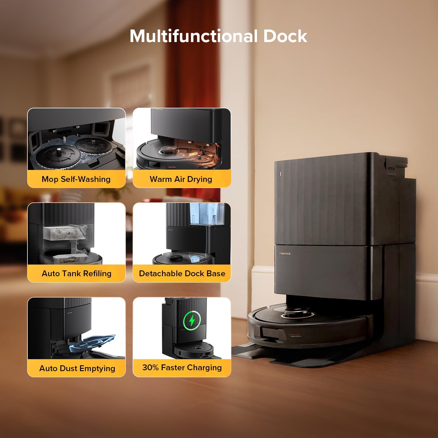 Roborock Qrevo S5V Robot Vacuum Cleaner with Mop – image 2